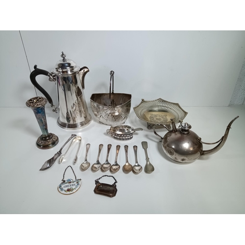 775 - A Set of 1937 Coronation Spoons and Other Silver Plate