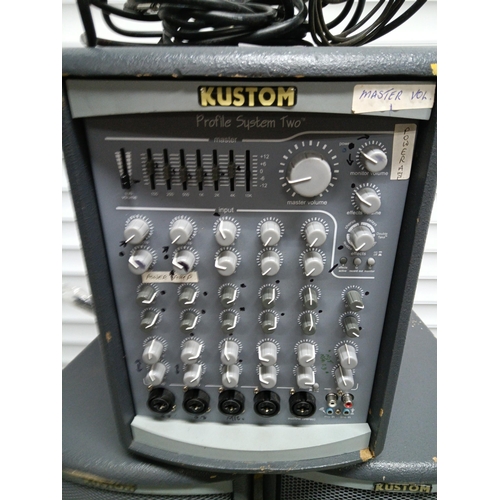 718 - KUSTOM 200 Watt PA System