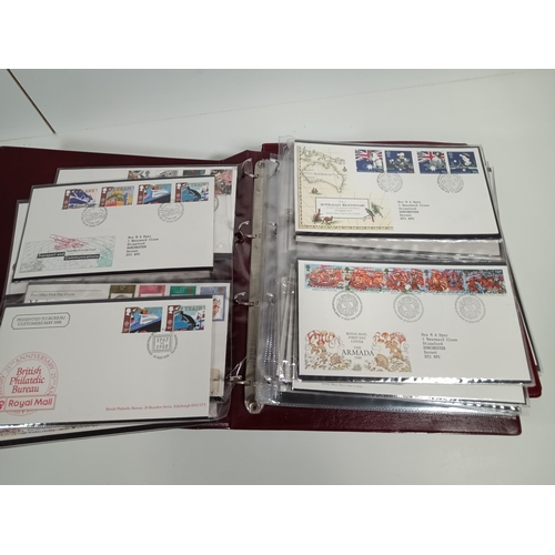 457 - 3 x Albums of Stamps