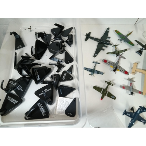 560 - A Crate of Metal Model Aircraft - Most Requiring Repair