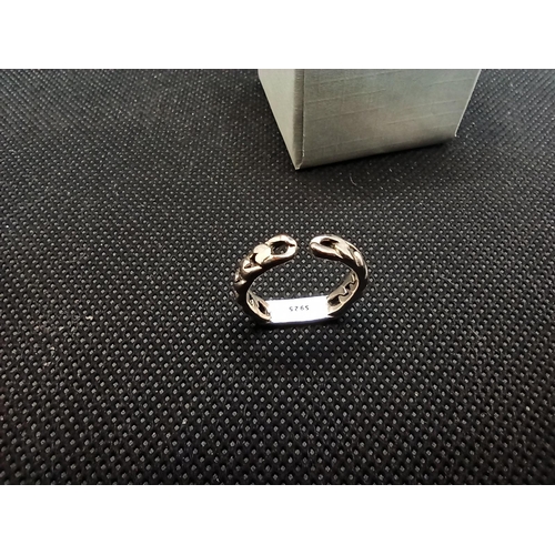 265B - An Yves Saint Laurent .925 Silver Ring