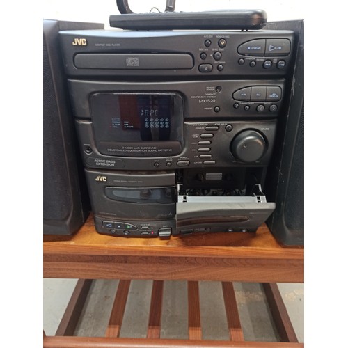 665 - JVC Hi Fi System with Remote