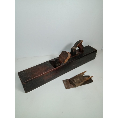 295 - An Antique Carpenters Box Plane 56cm Long