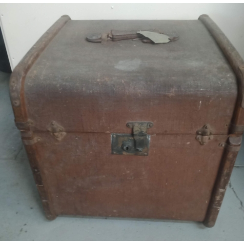 76 - An Antique Steamer Trunk