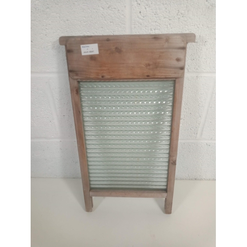 817 - A Vintage Washboard/ Skittle Board