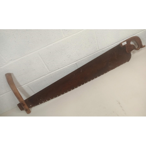 54B - Antique Saw 1.2 Metres Long