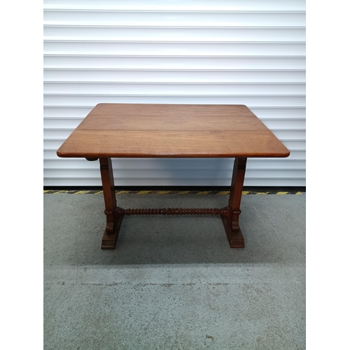 839 - A Mahogany Folding Table 75 x 93 x 74cm