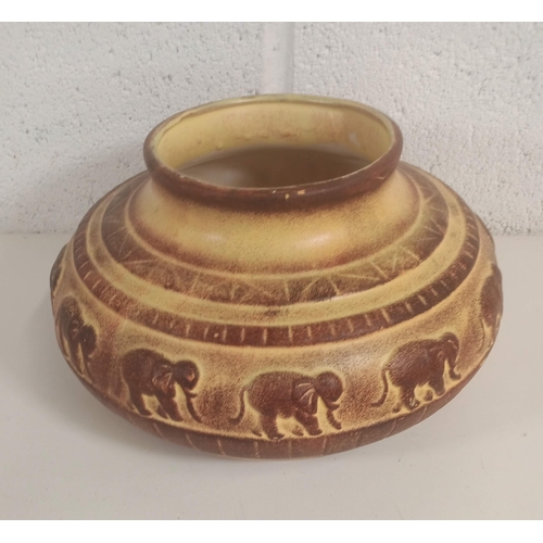 825 - A Vintage Ceramic Elephant Vase