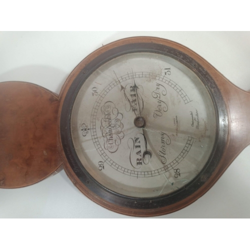 511 - A Lennie of Edingburgh Barometer - Glass Broken