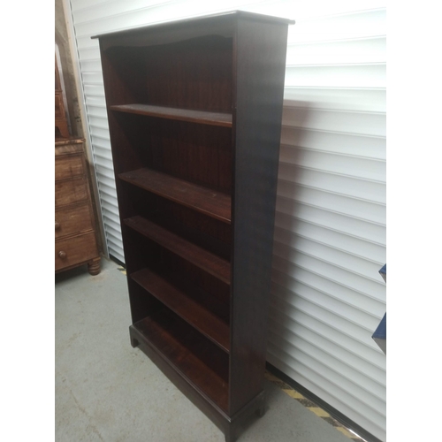 849 - A Tall Stag Bookcase