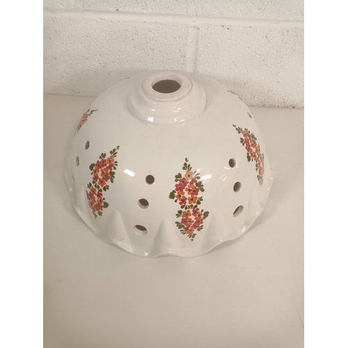 786 - Ceramic Light Shade 19 x 39cm