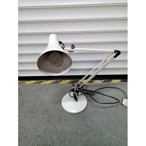 789 - White AnglePoise Lamp