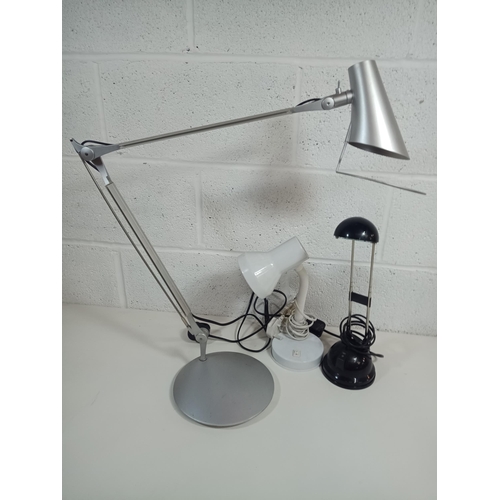 790 - A Modern Anglepoise Lamp and 2 x Others