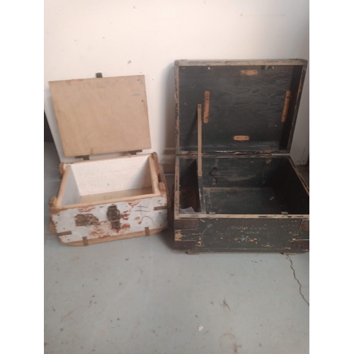 78 - 2 x Ammunition Storage Boxes