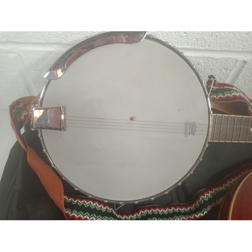 883 - Barnes and Mullins Banjo - Requires assemby/repair