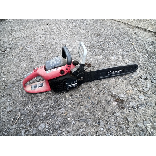 56 - Sovereign Petrol Chain Saw