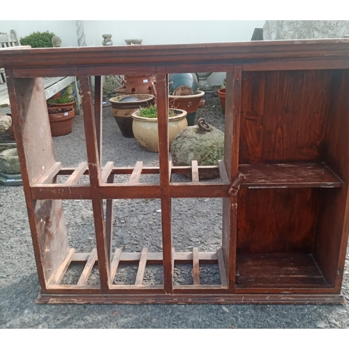 801 - Wall Hanging Shelf Unit 96 x 22 x 75cm