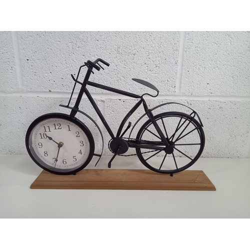 727 - A Bicycyle Clock Ornament