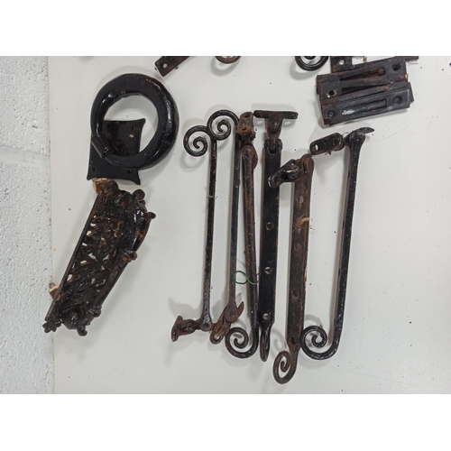 89 - An Assortment of Door and Window Furniture