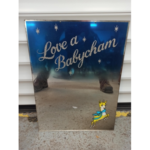 274 - A Vintage Love A Babycham Mirror