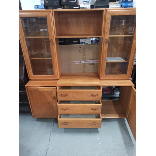 334 - Ercol Sideboard 162cm x 136cm x 47cm