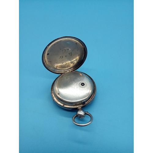 320 - Hallmarked Silver  Pocket Watch