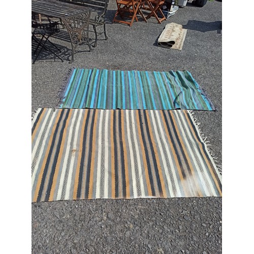 549 - 2 x Handmade Rugs