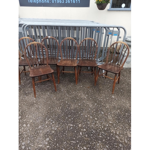 327 - Windsor Ercol Chairs x 6