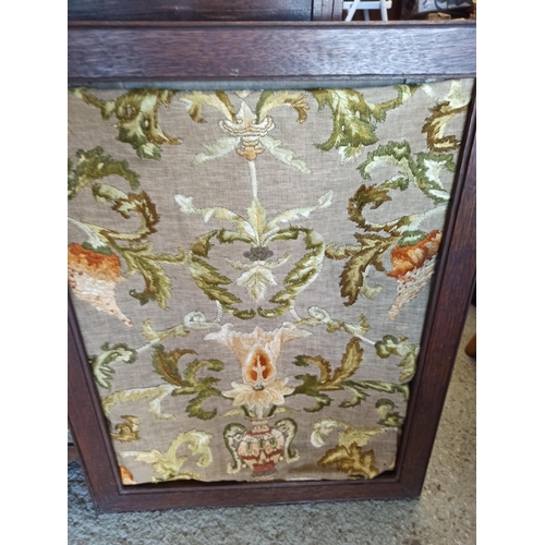 547 - A Pair of Tapestry Fire Screens - In Need of repair