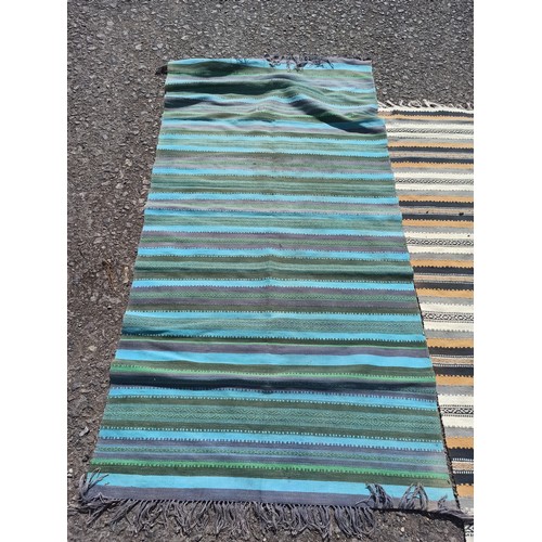 549 - 2 x Handmade Rugs