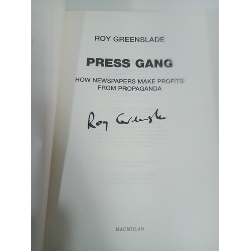 600 - 5 x Signed Books - Christopher Howse Daily Telegraph, Lynda Lee Porter, Simon Heffer, Roy Greenslade... 