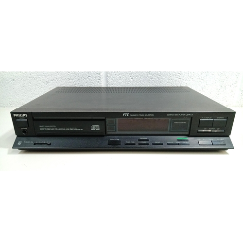 858 - A Philips CD473 Compact Disc Player