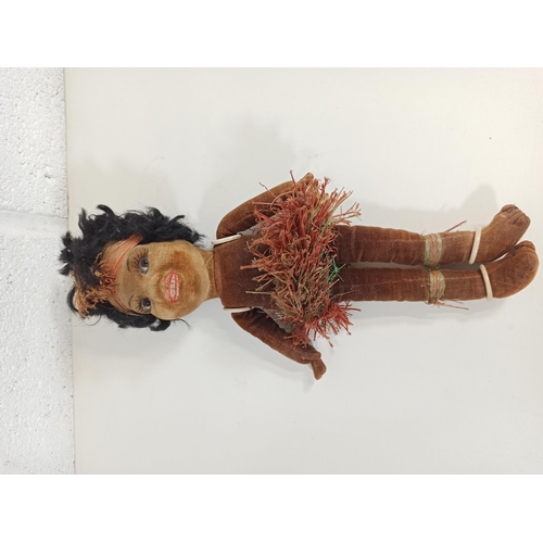 1014 - Norah Welling Zulu Doll - Slight Split as Pictured