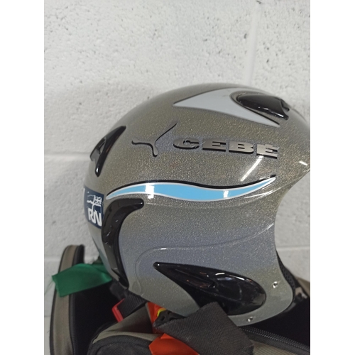 948 - Head Ezon Ski Boots in Bag  with CEBE Helmet