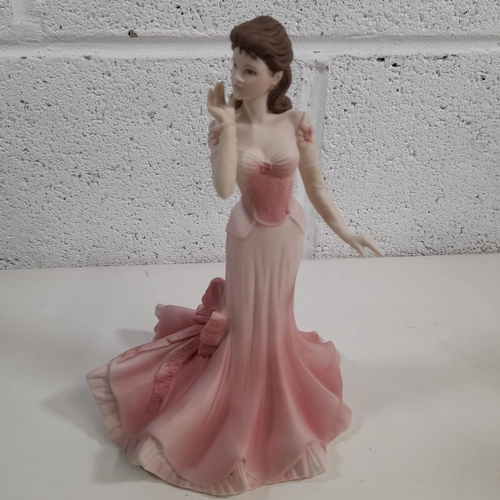 32 - Coalport Age of Elegance - Sweet Surprise 1999 and Regency Gala Figurine of the Year 2000 with COA a... 