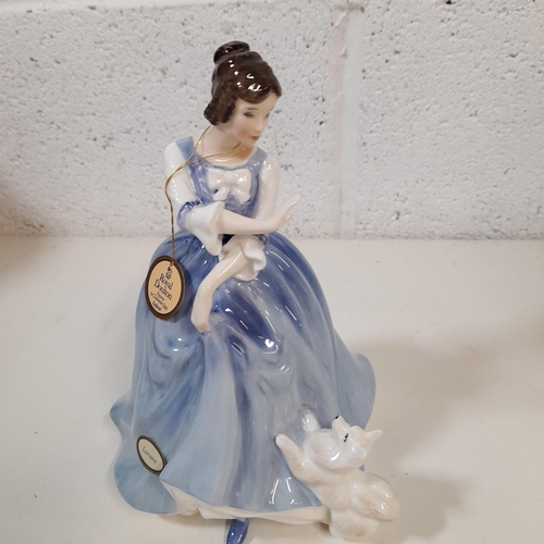 47 - Royal Doulton Figurines -Summer Breeze 1995 HN3724 and Lorraine 1987 HN3118 with Boxes