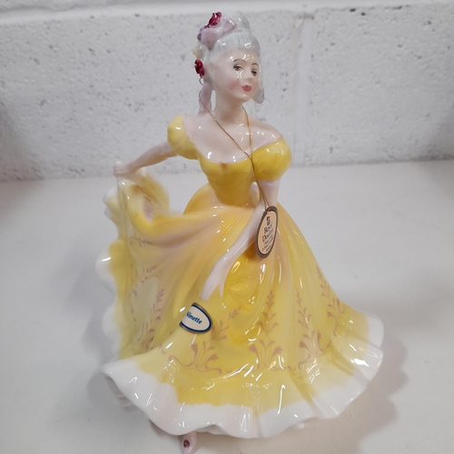 68 - Royal Doulton Figurines -Ninette 1970 HN23794 and Southern Belle 1957 HN2425 with Boxes