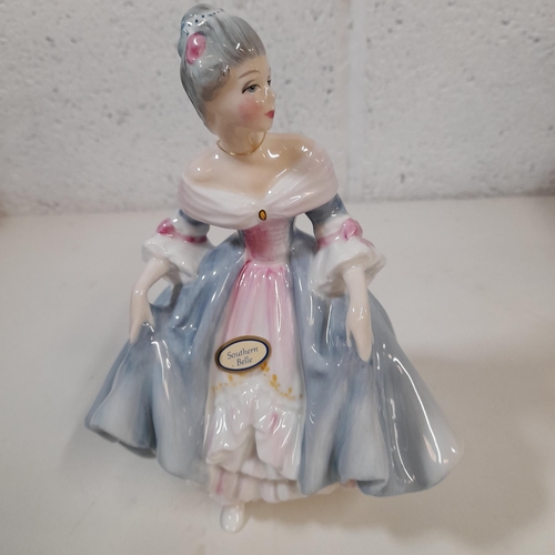 68 - Royal Doulton Figurines -Ninette 1970 HN23794 and Southern Belle 1957 HN2425 with Boxes