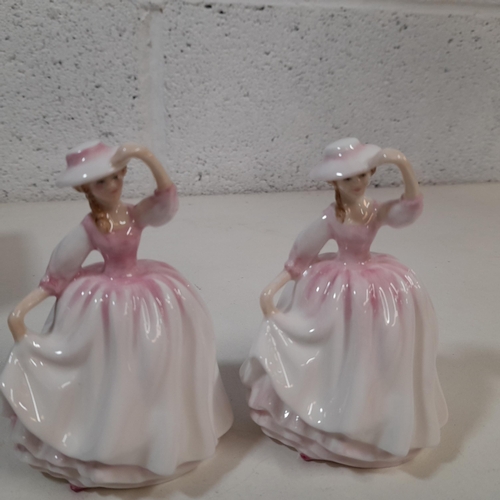 37 - Royal Doulton Figurines -Buttercup 1998 HN3908 x 2 with Boxes