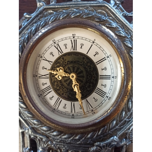 81 - Antique Table Clock 35cm x22cm