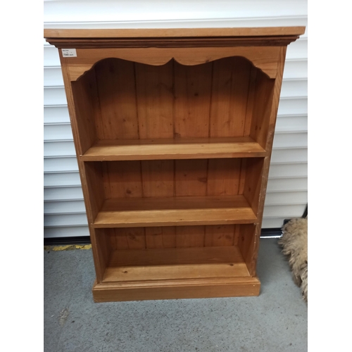 130 - Pine Book Case 97 x 63 x 23cm