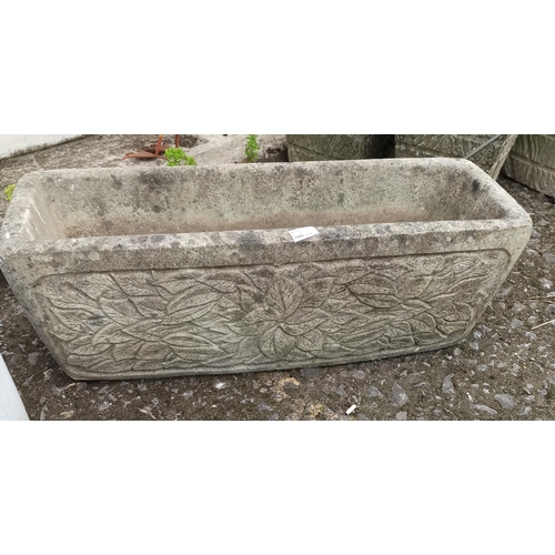 907 - Stone Garden Trough / Planter