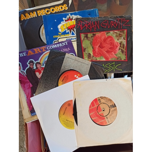 169 - A Selection of Mixed 7 Inch Vinyls - Mainly 70's