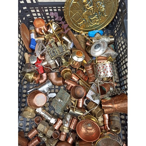 942 - Brass, Copper and Other Metalware, Plumbing Fittings, Decorative Items and More