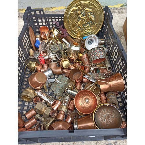 942 - Brass, Copper and Other Metalware, Plumbing Fittings, Decorative Items and More