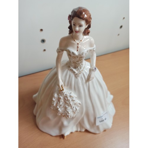 40 - Coalport Figurine Limited Edition - Moonlight Ball 350/7500