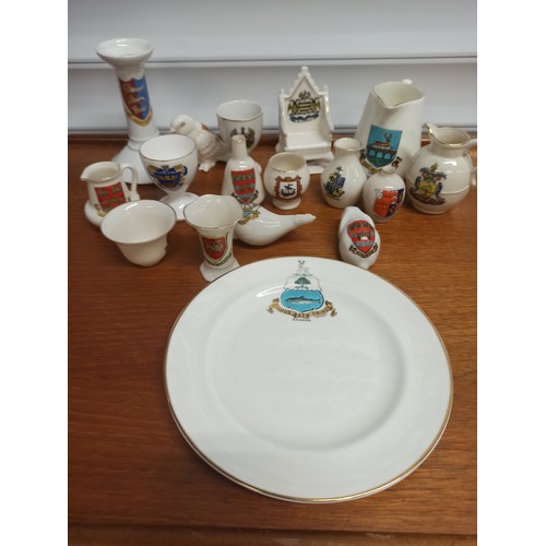 1008 - A Selection of 17 x CrestedWare Items