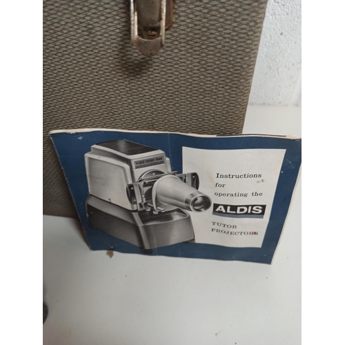 546 - Aldis Tutor 500 Projector in Carry Case