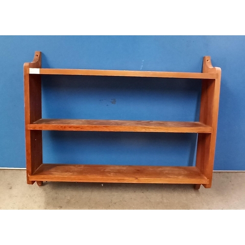 992 - Wall Shelves 63cm H x 76c w x 15cm D