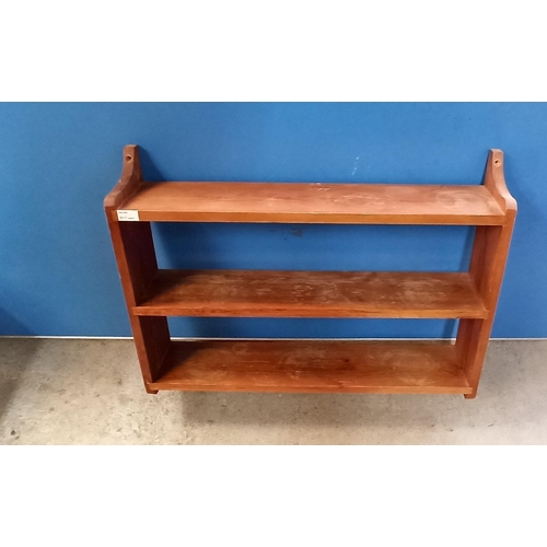 992 - Wall Shelves 63cm H x 76c w x 15cm D